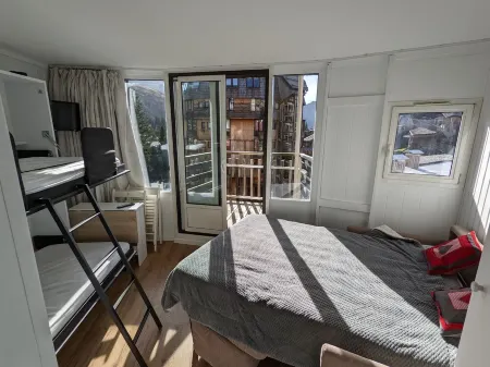 Avoriaz - charming studio with balcony in the heart of the resort