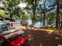 Classic Maine Cabin, Private Waterfront Easy Access to Nearby Amenities Hotels in Windham