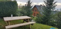 Chalet with fabulous view of Lake Geneva close to Piste and Telecabin