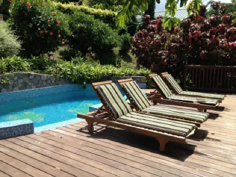 Private Honeymoon Villa with View Of Caribbean & Piton Mountains, Full Service Отели в г. 