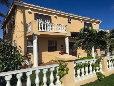 Luxury Villa With Pool, Outdoor Beds on Cliff Top Near Crane Beach Hotels in 