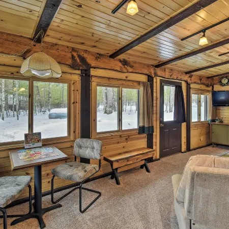 Cabin Near to Lakes, Atving, Skiing & Nat’l Forest