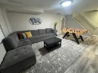 Modern 5Br SLC Home w/ Foosball, Smart TVs & Office, Near Downtown & Canyons