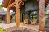 Private lakeside retreat with pool, hot tub, and sauna