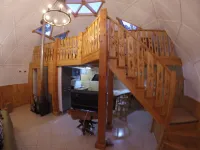 Jardín de Domos Pucón. Domes for 4  passengers.