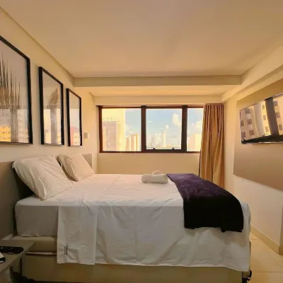 Lindo Flat No Manaíra Apart Hotel Hôtels à proximité de : Centre commercial Manaíra