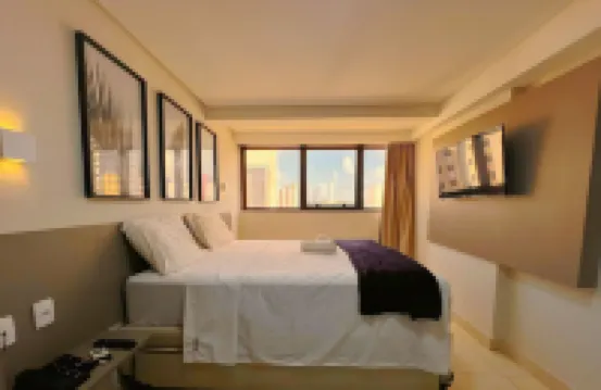 Lindo Flat No Manaíra Apart Hotel โรงแรมใกล้The Golden Tambourine