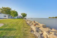 Waterfront Bay City Home w/ Dock & Boat Launch! - 3-Star