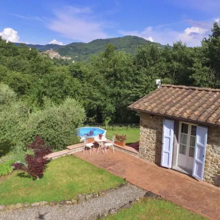 Holiday home in Pescia with swimming pool