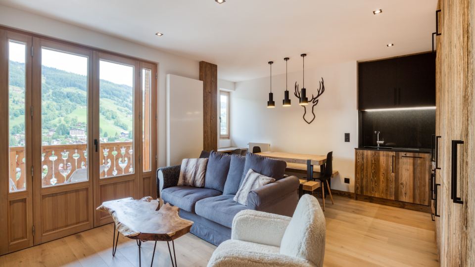 Warm apartment nestled in the heart of Megeve
