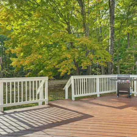 5 MI to Otter Lake: Home w/ Fire Pit & Atv Trails