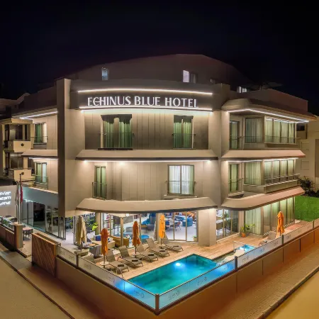 Echinus Blue Hotel Отели рядом с достопримечательностью «Эски Лара»