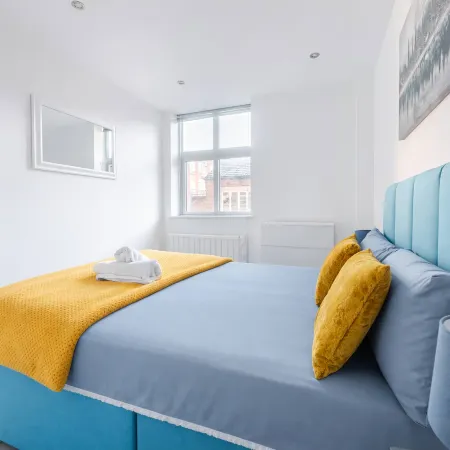 Modern Leicester 1-Bed Fast Wi-Fi