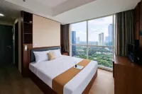 Wooden Accents Studio For 2 Pax At Pacific Garden Campus Town Apartment