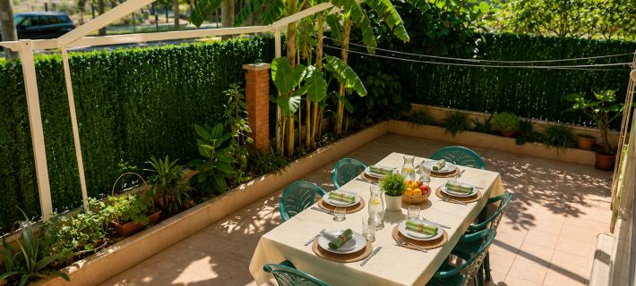 Ground Floor with Private Terrace and Community Area, Platanera Hotels in Calafell