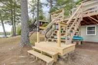 Lakefront Cabin w/ Panoramic Water View & Access - 3-Star