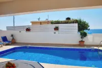 Villa Only 50m to the Sea, Sleeps 12, Polis - Pools
