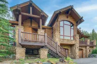 Hilltop Breck Home Hot Tub, Views and Walk to Town - bar