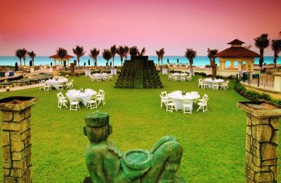 庭 JWマリオット・カンクン・リゾート＆スパの写真