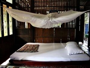 Peaceful Homestay in The Middle of Fruit Garden - Room with Two Double Beds