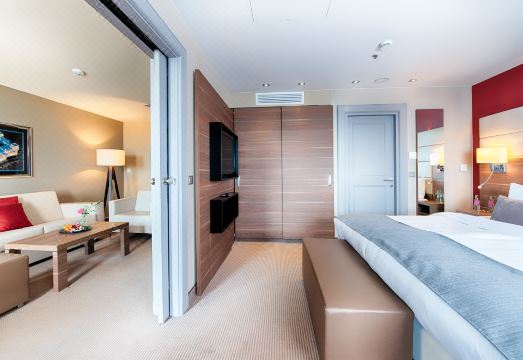 Crowne Plaza Frankfurt Congress Hotel의 객실 내부