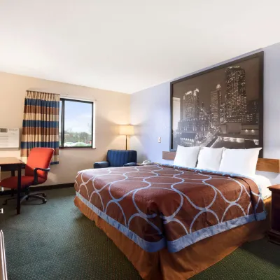Super 8 by Wyndham Charlotte University Hotels near Tryon Mall