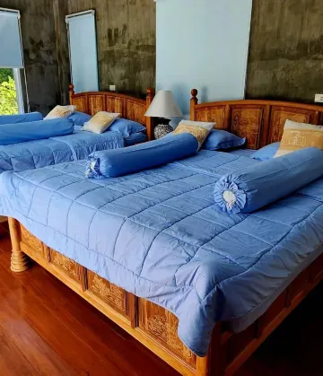 ห้องมาตรฐานเตียงเดี่ยวพร้อมวิวภูเขา