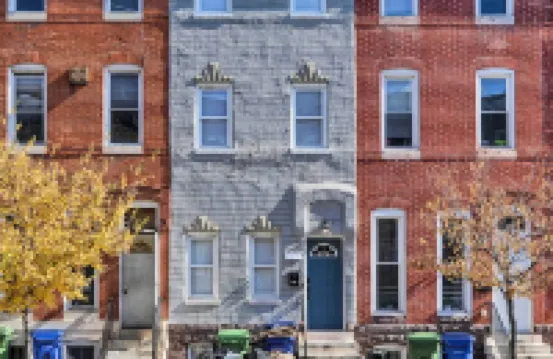 靠近Oriole公園的巴爾的摩聯排別墅帶有空調！