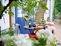 Small romantic apartment with sauna, garden, pool Hotels in Pegau