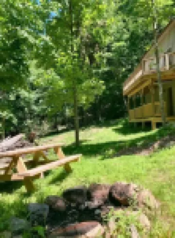 Whimsical Creekside Cabin