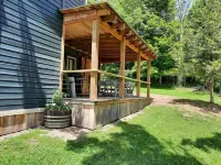 Charming Farmhouse-60 Acres w/ Trails Firepits Creek Close to Dolly and Canaan