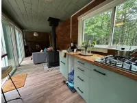 Container Cabin in the Catskills [Forest]