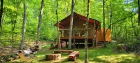 Glamping in the Smokies--Private 5 Acres--Lake Access....See You in April 2026.