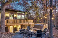 Campfire Lodge: Mid-Century Charm & Indoor Fire Pit