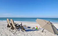 Charming Hibiscus Suite-spacious- only 60 steps to Siesta Key Public Beach