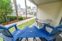 Marvelous 1BR Condo with pool and beach access.  Sleeps 4.  Park by front door.