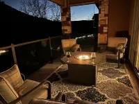 Guadalupe Riverfront Condo, the River is literally in the back yard!