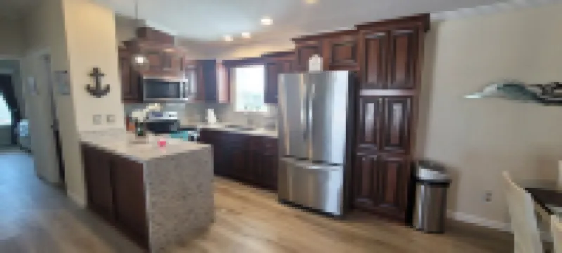 Beautiful Gulf Access Deep Canal Home .