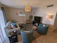 Private Beach Access 2 Bedroom Condo w Heated Pool