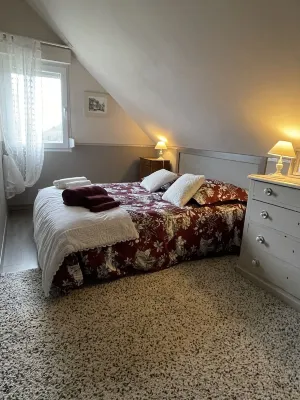 Cottage in the forest with heated pool from May to October