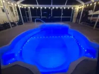 MERMAID MANOR heated POOL!! Waterfront, BOAT DOCK, KAYAKS, paddle Weeki Wachee