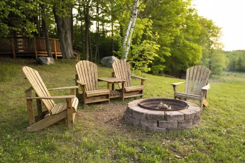 Rustic Retreat Log Cabin Nestled Among 65 Acres