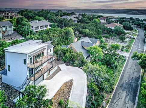 NEW LISTING! Stunning Lakehouse with Views, Hot Tub & Gameroom!