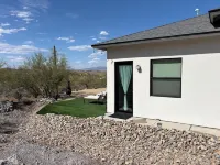 Private Casita w desert landscape and great views.