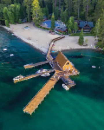 Scenic Deck, Game Room and Deluxe Kitchen - Elegant Cabin Retreat Hotels in Kings Beach