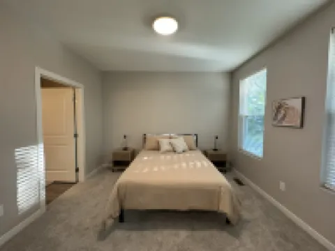 Cozy Living Room and Gourmet Kitchen - Charming Modern Haven