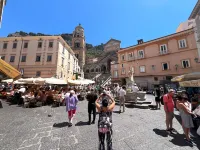 The Anchor of Amalfi, located in the very center of Amalfi, just 30 stairs