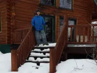 Secluded Lakefront Log Cabin, Wildlife and Fishing Paradise, Pet Friendly - Alppimaja