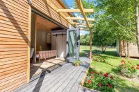 Sunset Cabins - Studio Pod-Sleeps 3-Tjsssc 힌튼 펀차든 호텔