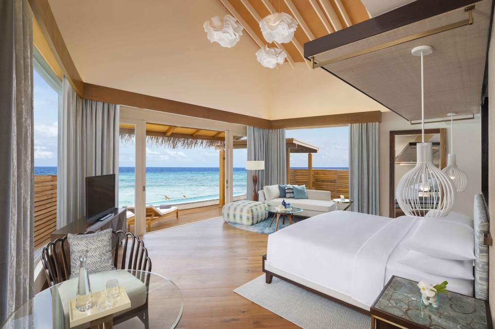 JW Marriott Maldives Resort & Spa Over view